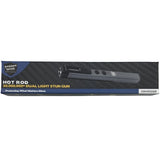 a Streetwise™ Hot Rod Rechargeable Dual Light Stun Gun 50M in its packaging.