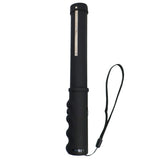 Black Streetwise Mini Lightning Rod 10" Stun Gun Baton 7M in an upright position