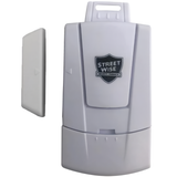 White magnetic contact alarm with 105 Db siren