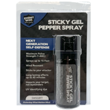 2 oz. Streetwise Police Strength Sticky Gel Pepper Spray in Packaging