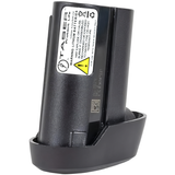 TASER X-Series Performance Power battery pack in its plastic base angle view