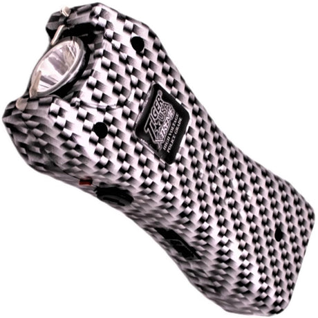 a black and white pattern Tiger-USA Xtreme® Mighty Warrior LED Stun Gun 