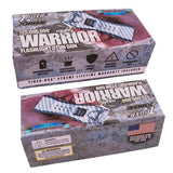 a black and white patterned Tiger-USA Xtreme® Mighty Warrior LED Stun Gun in its packaging