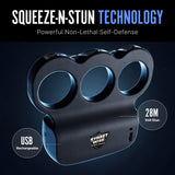 Streetwise Triple Sting Ring Rechargeable Stun Gun 28M