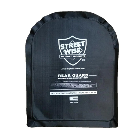Streetwise Level IIIA Bulletproof Backpack Soft Armor Insert