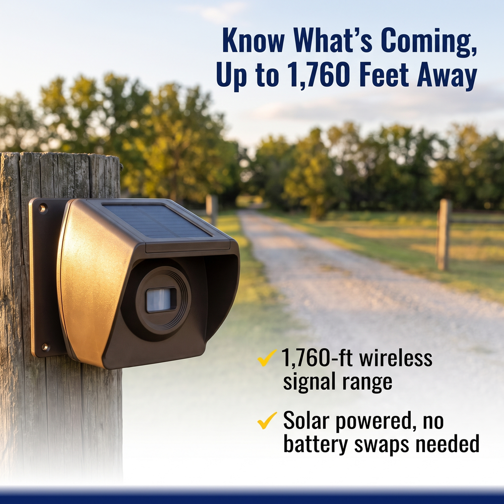 crow-alert™-add-on-wireless-outdoor-motion-sensor-transmitter-brown Know What's Coming, Up to 1,760 Feet Away
