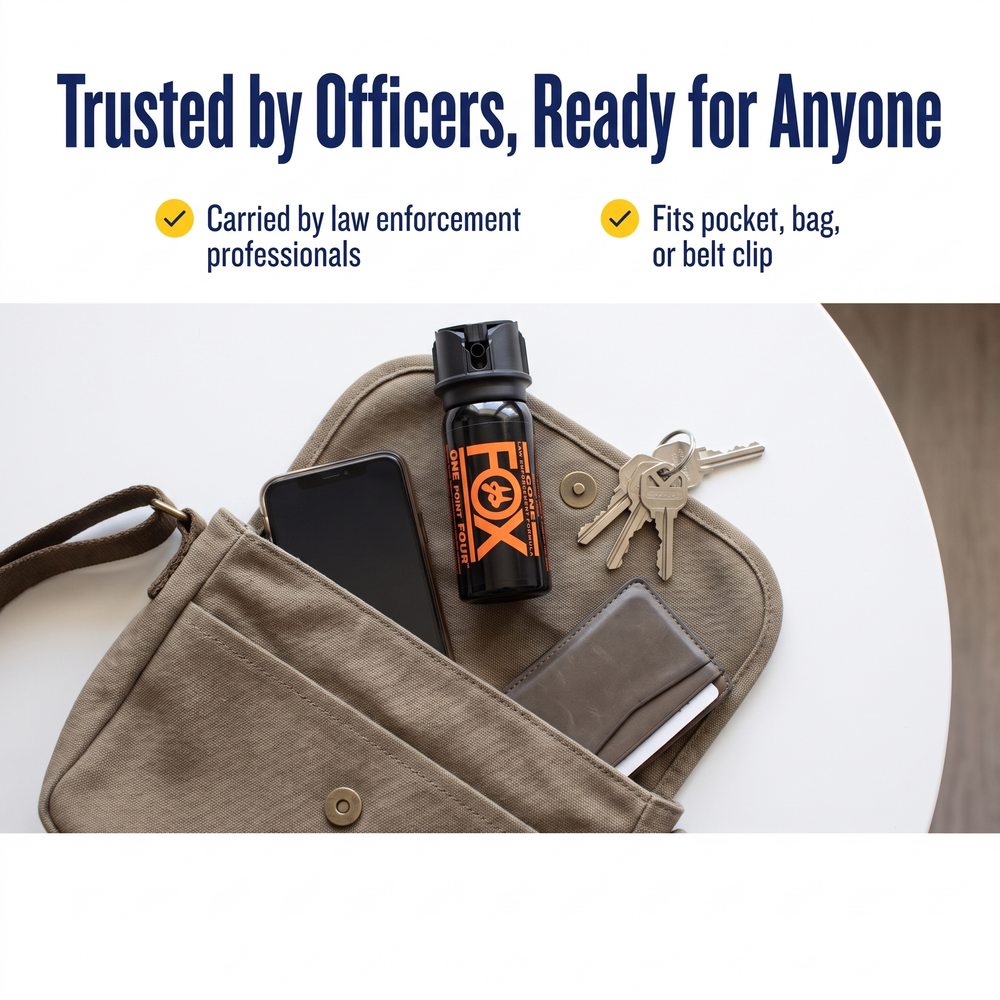 fox-labs®-one-point-four®-police-pepper-spray-2-oz-fog-1 Trusted by Officers, Ready for Anyone