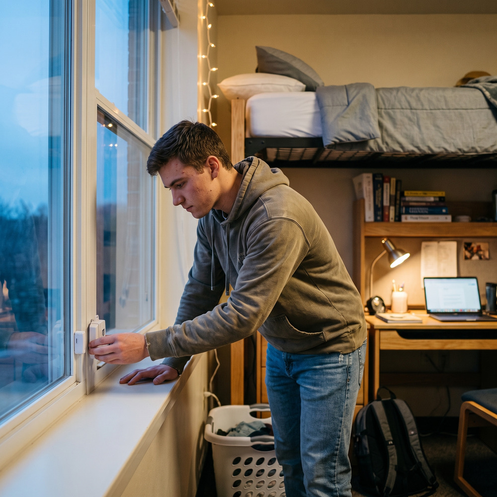 Make Your Dorm Feel More Secure