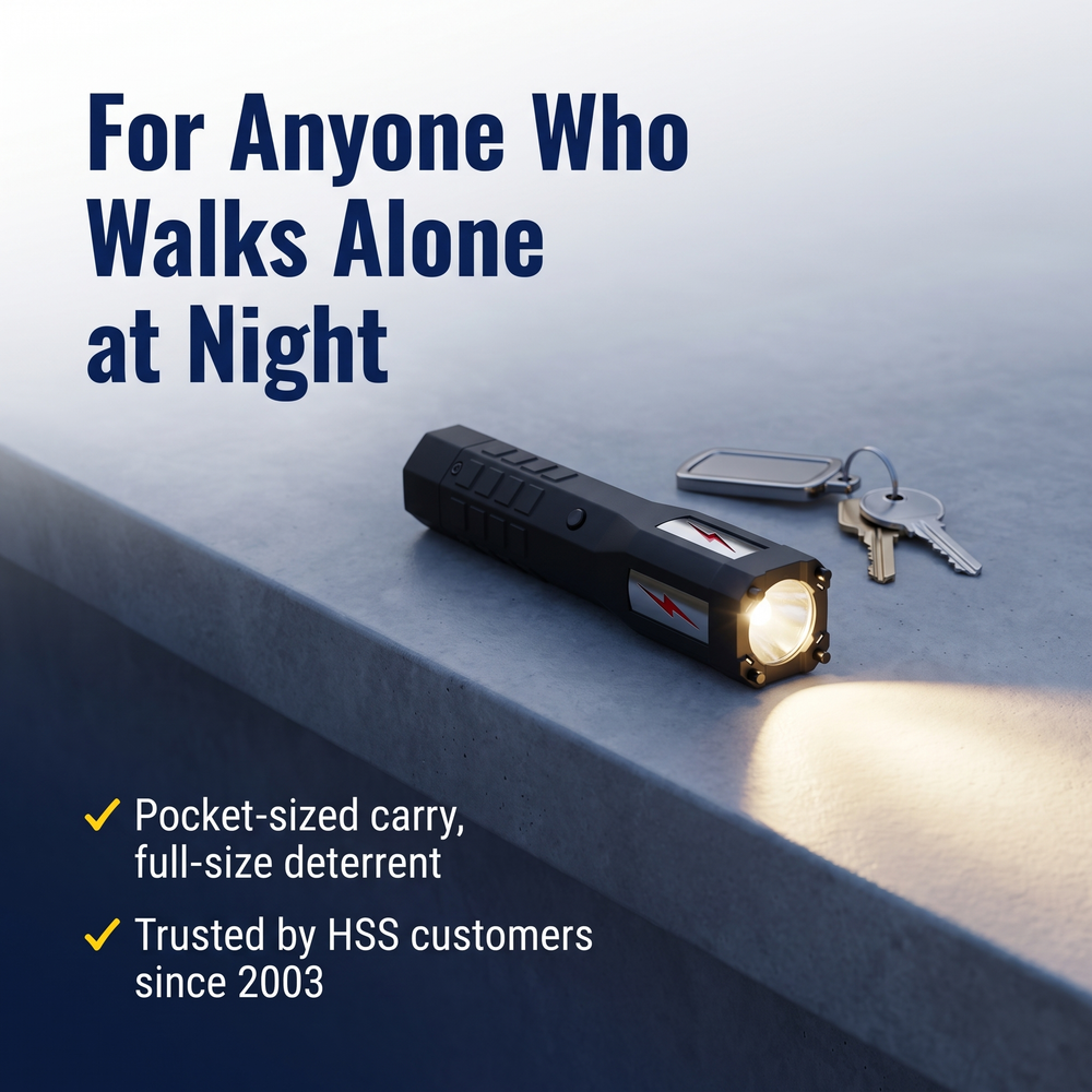jolt-lightning-rod-stun-flashlight-90m-180-lumen For Anyone Who Walks Alone at Night