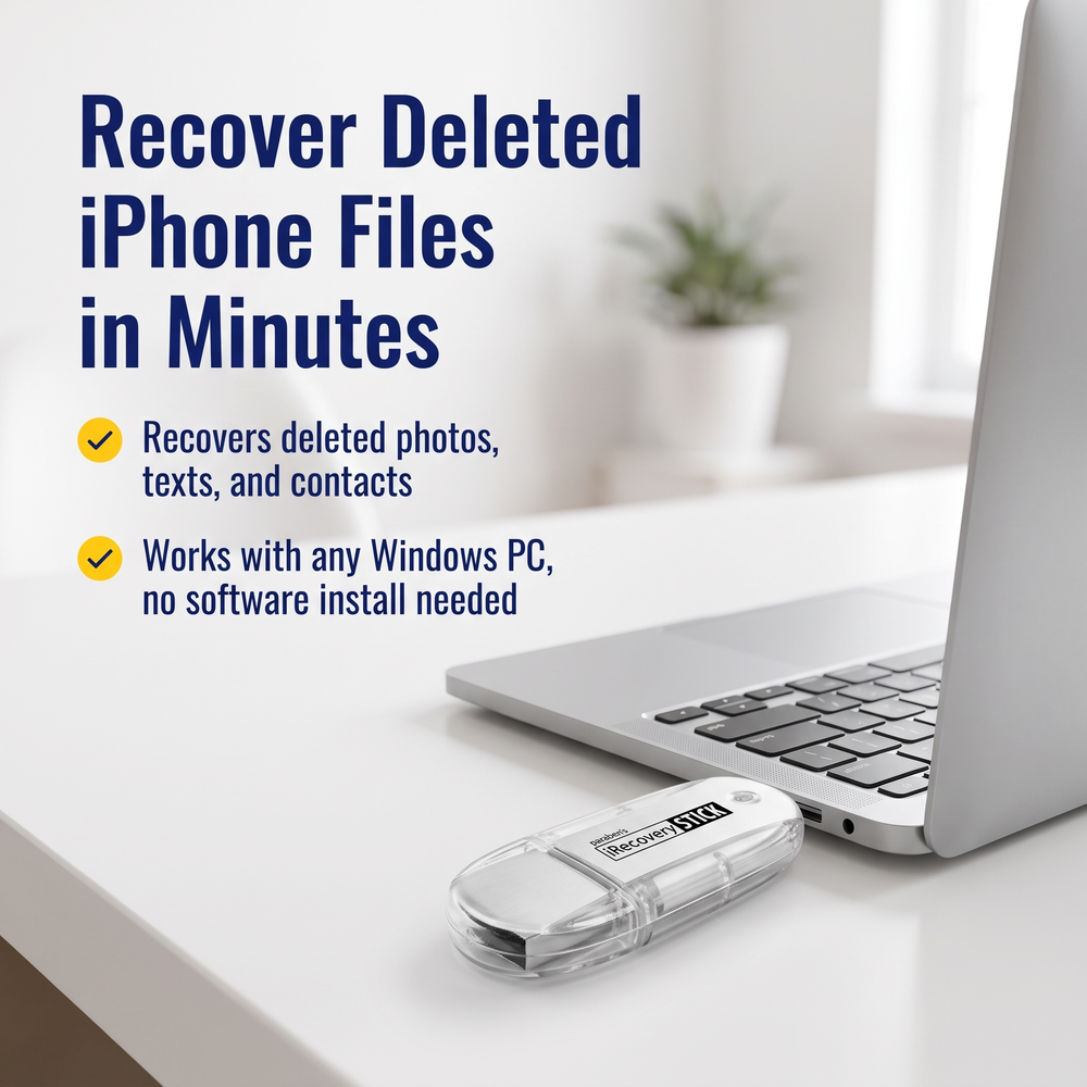 paraben©-iphone-data-recovery-usb-stick Recover Deleted iPhone Files in Minutes
