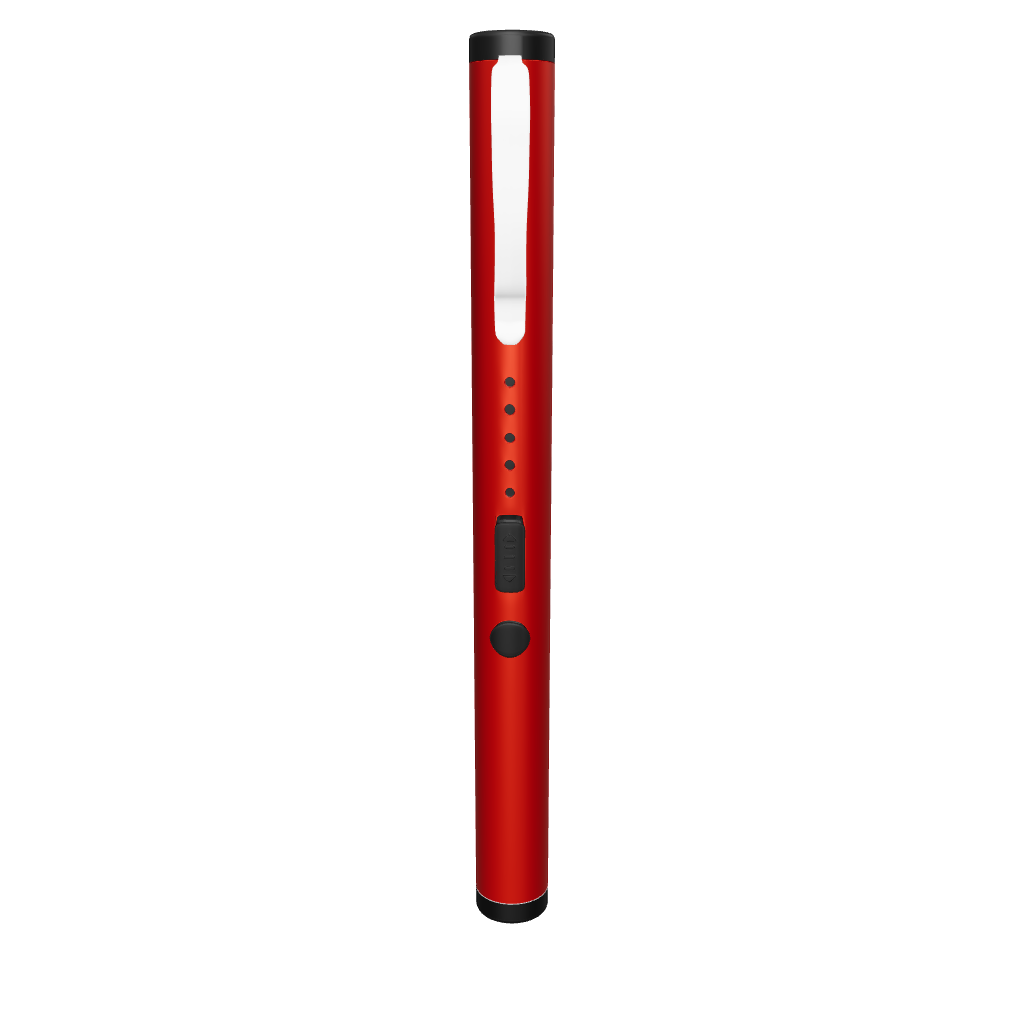 Red Pain Pen Stun Gun from Streetwise 3d Model