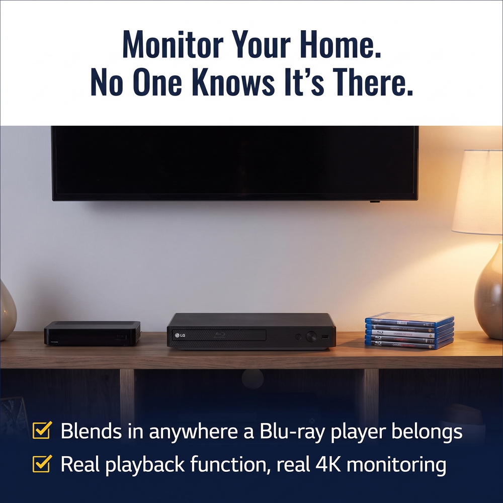 spywfi-blu-ray-player-night-vision-spy-camera-4k-uhd-wifi Monitor Your Home. No One Knows It's There.