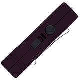 Streetwise black Lifeguard Auto Stun Gun side profile with safety switch and clip visible