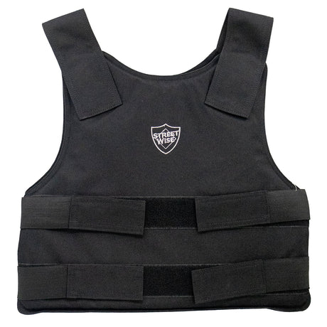 Streetwise Level IIIA Ballistic Vest front view showing full coverage and Streetwise Security logo