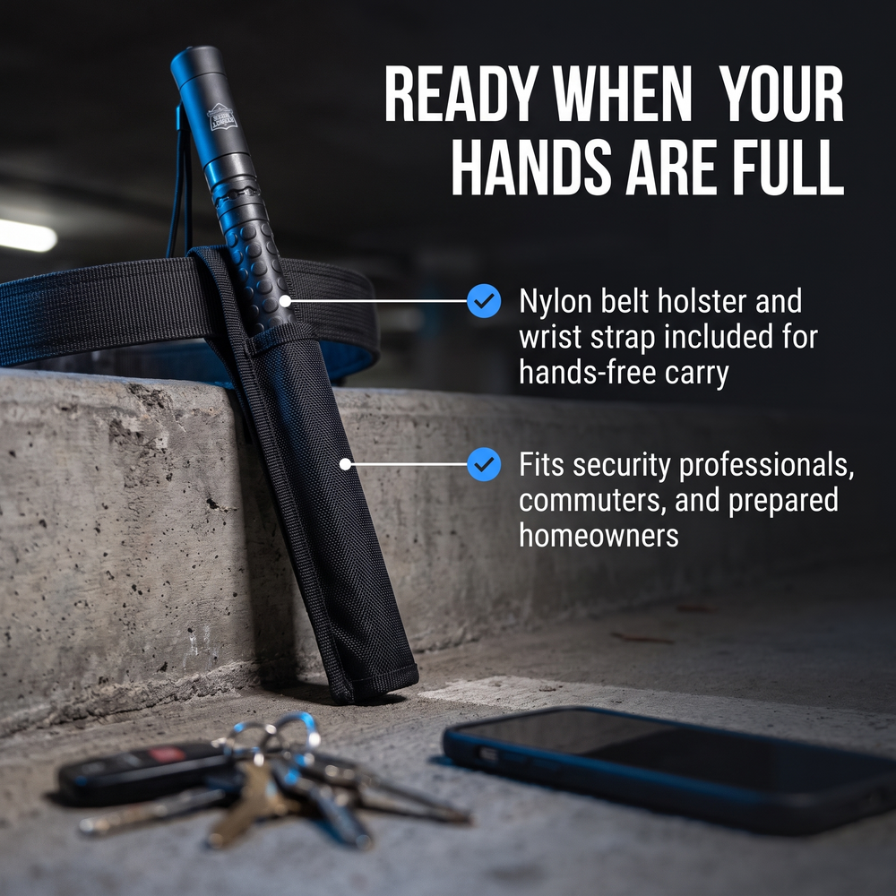 streetwise™-automatic-push-button-expandable-steel-baton-28 Ready When Your Hands Are Full
