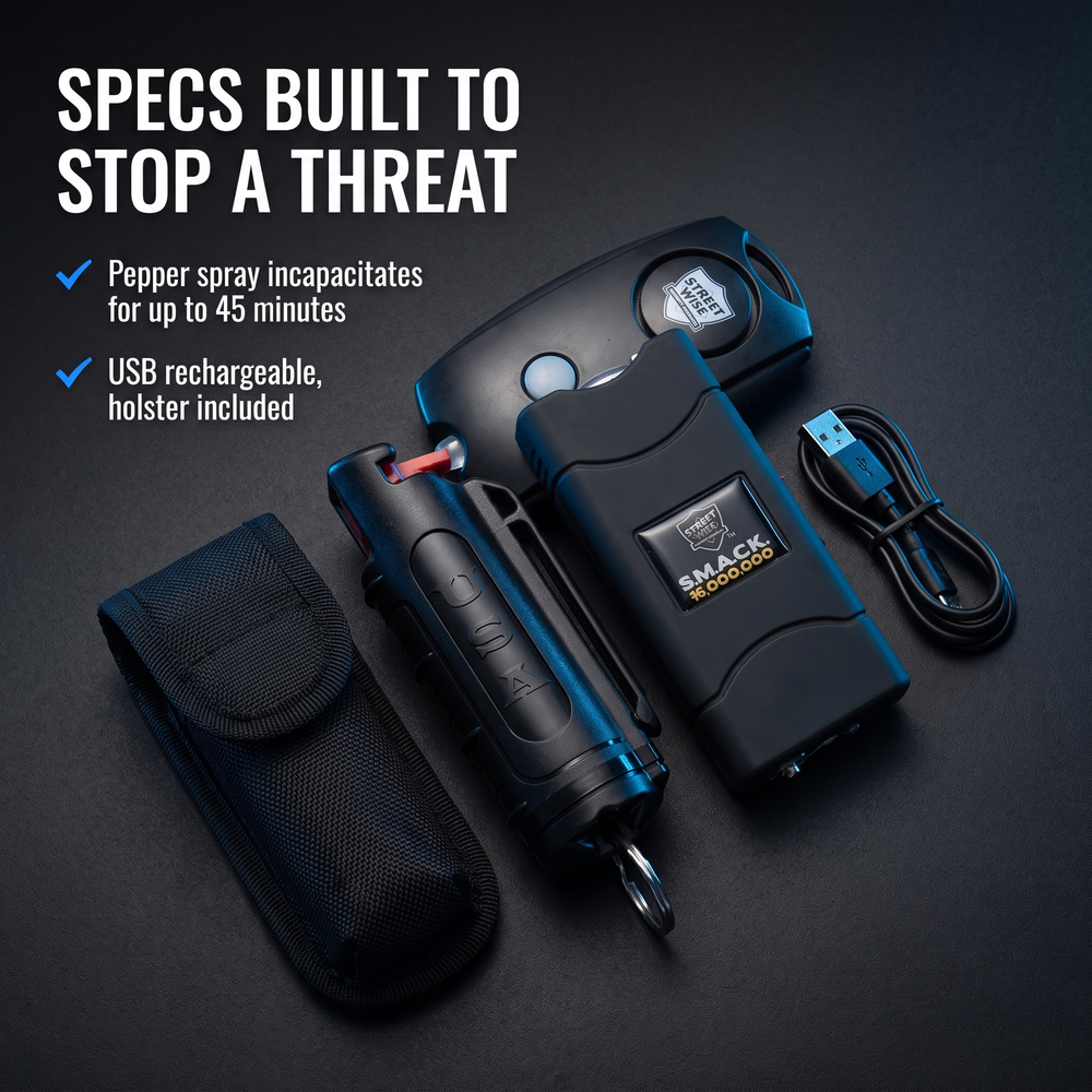 streetwise™-college-safety-self-defense-bundle-pack-black Specs Built to Stop a Threat