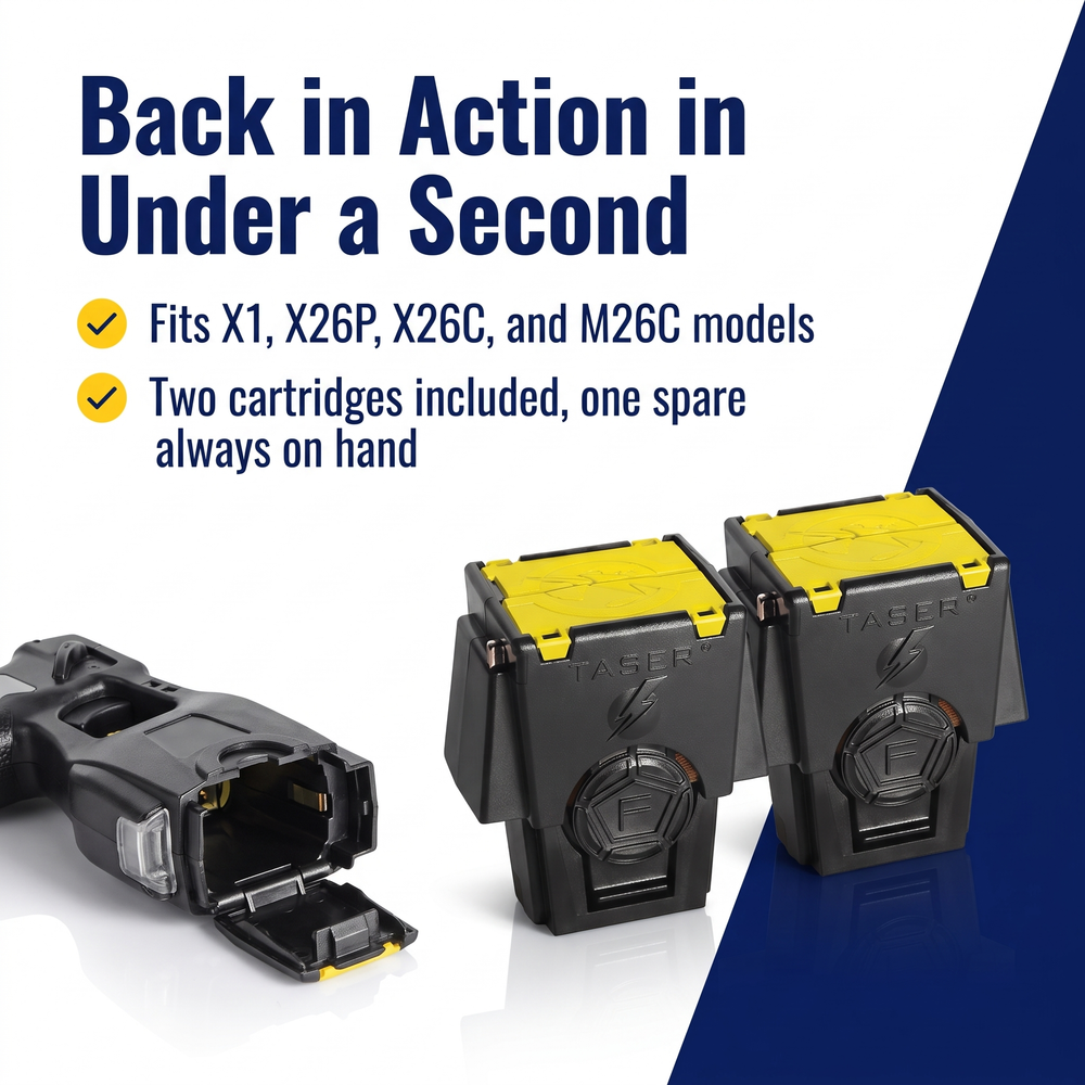 taser-m26cx26-probe-reload-air-cartridges-2-pack Back in Action in Under a Second