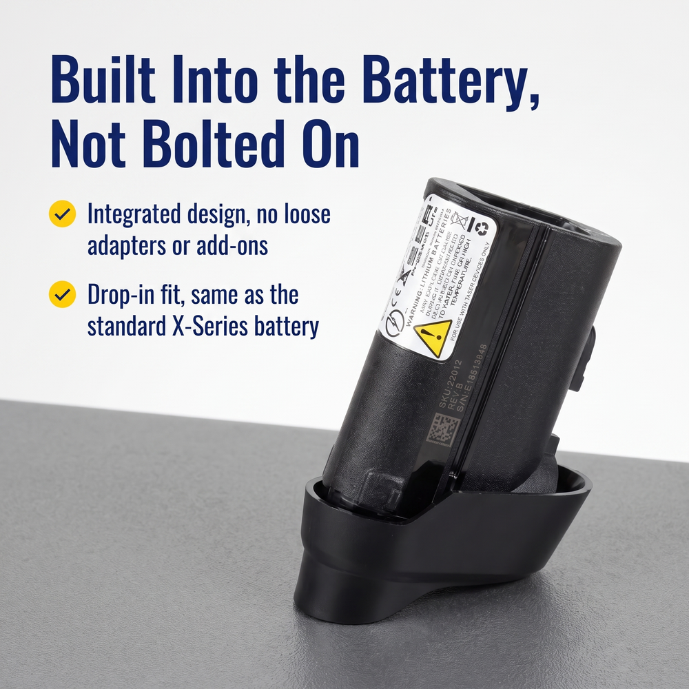 taser-x2x26p-tactical-performance-power-battery-pack Built Into the Battery, Not Bolted On