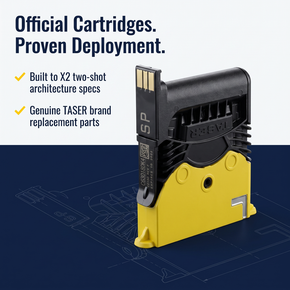taser174-x2-reload-air-cartridges-2-pack Official Cartridges. Proven Deployment.