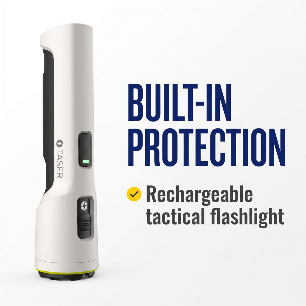 taser®-strikelight-2-rechargeable-stun-gun-flashlight Built to Perform When It Counts
