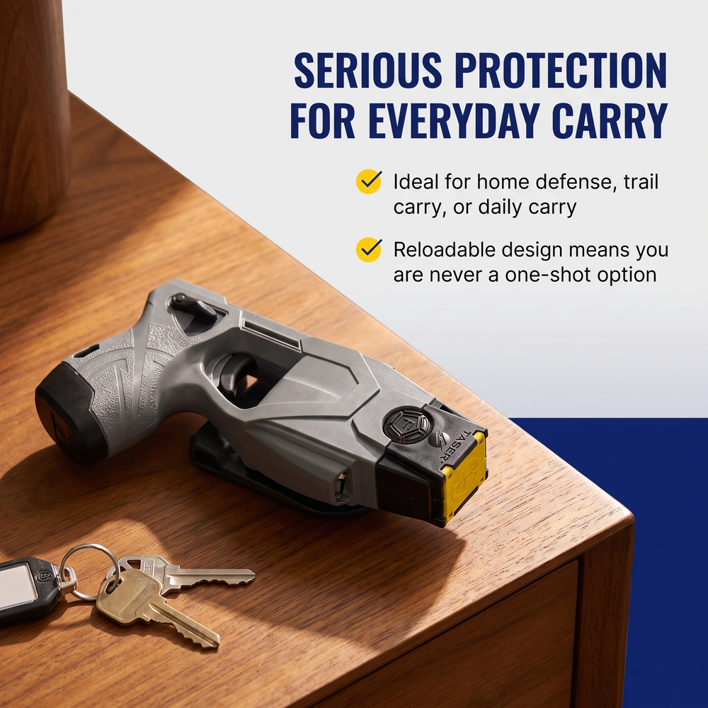 taser®-x1-reloadable-shooting-stun-gun-bundle-pack Serious Protection for Everyday Carry