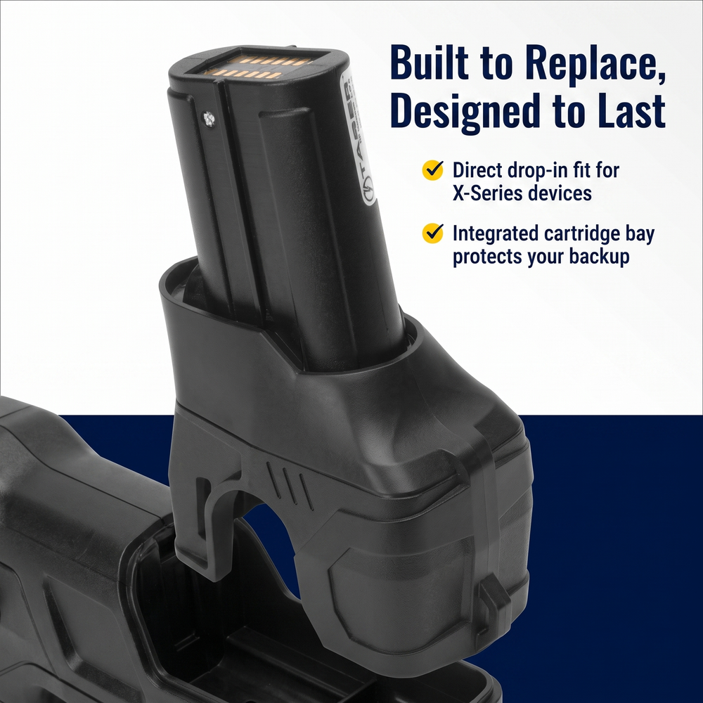taser®-x2-x26p-extended-performance-power-battery-pack Built to Replace, Designed to Last