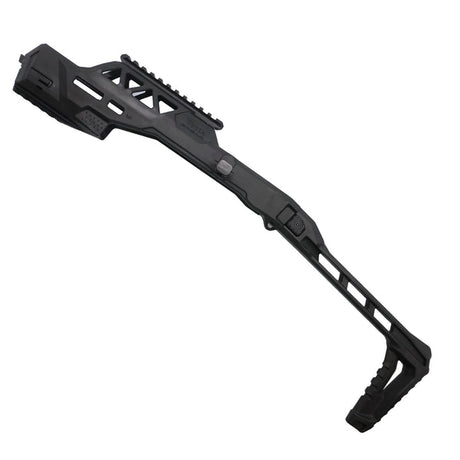 Black pepper gun stock on a white background