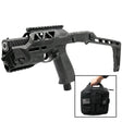 Black streetwise pepper gun with attachable folding stock
