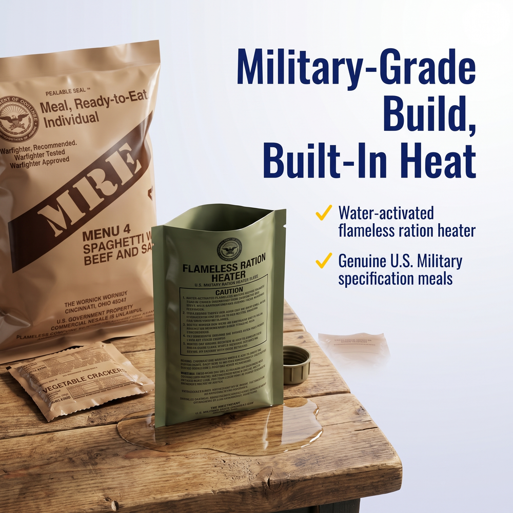 u-s-military-mre-meals-ready-to-eat-variety-pack Military-Grade Build, Built-In Heat