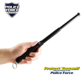 Secondary image - Police Force Tactical Expandable Steel Keychain Baton 12''
