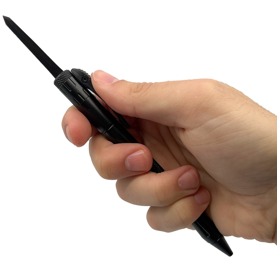 ElitEdge® Tactical Pen Concealed Automatic OTF Knife 1.75"