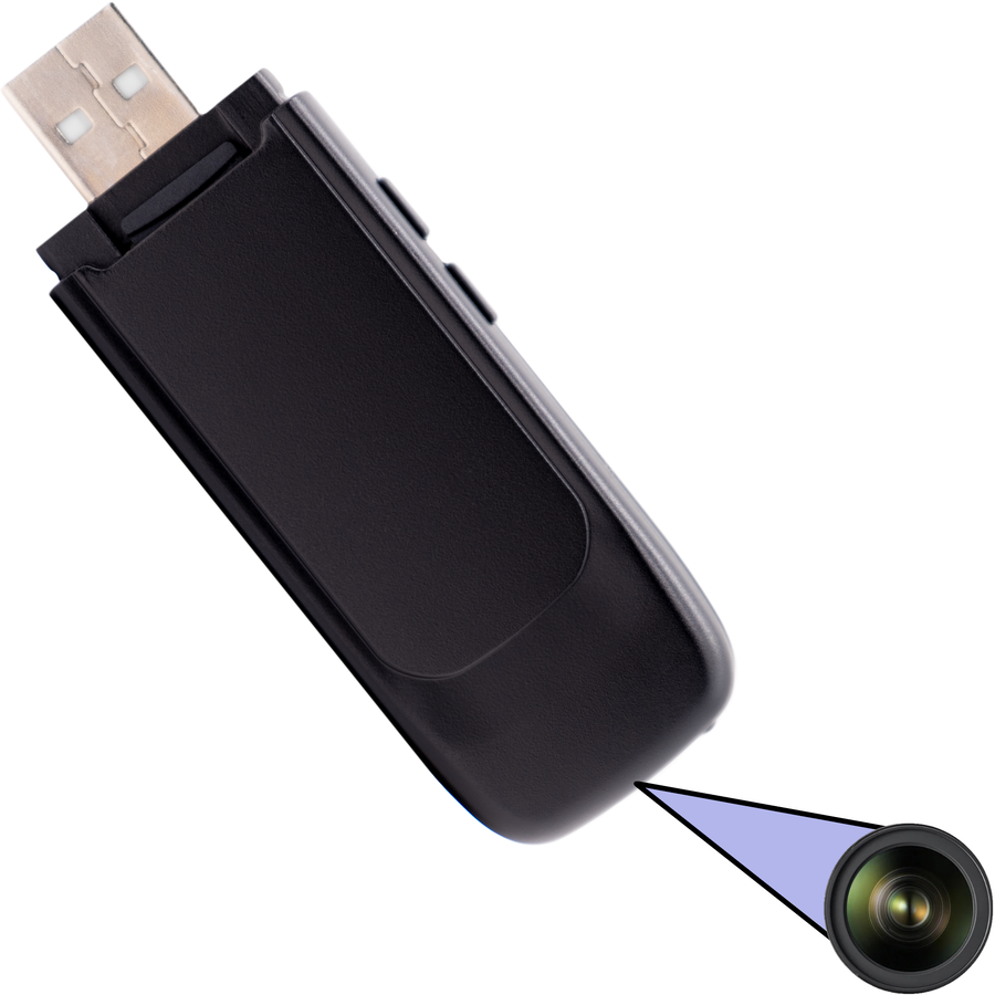 Mini Gadgets USB Flash Drive Hidden Night Vision Spy Camera 1080p DVR