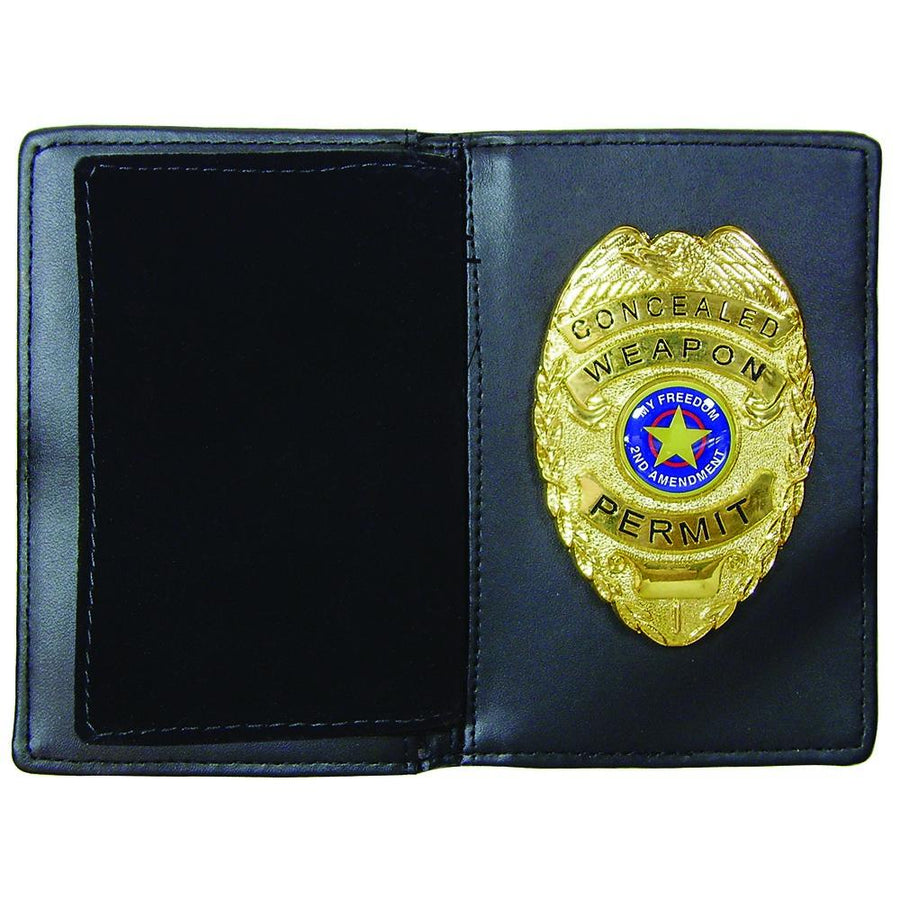 Peace Keeper Concealed Weapon Permit Badge & Wallet