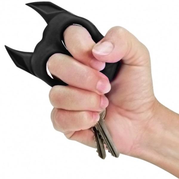 Brutus Bulldog Self-Defense Keychain Knuckle Weapon Black