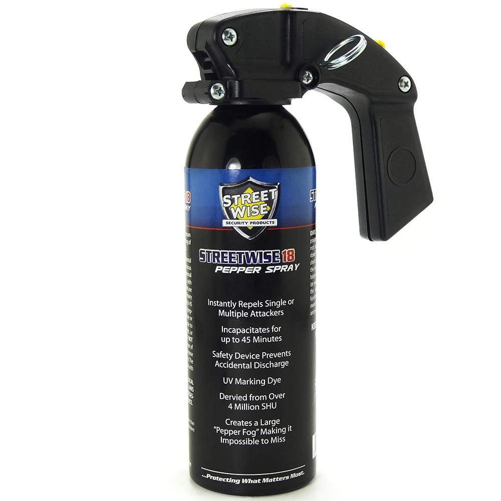 Streetwise™ 18 Pistol Grip Police Pepper Spray Fog 1 lb.