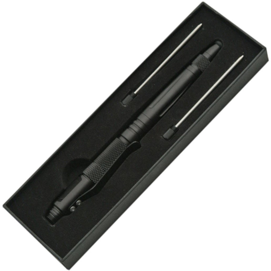 4-in-1 Tactical Pen Knife w/ Stylus & Glassbreaker