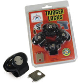 Peace Keeper Gun Trigger Safety Locks w/ Keys 4-Pack - Gun Accessories