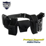 Police Force Tactical Adjustable Officer Duty Belt - Large