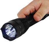 Safety Tech Rechargeable Stun Gun Flashlight 15M - Handheld Flashlights