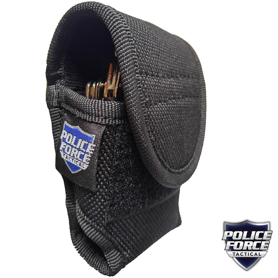 Police Force Tactical Nylon Handcuff Holster w/ Belt Loop The Home