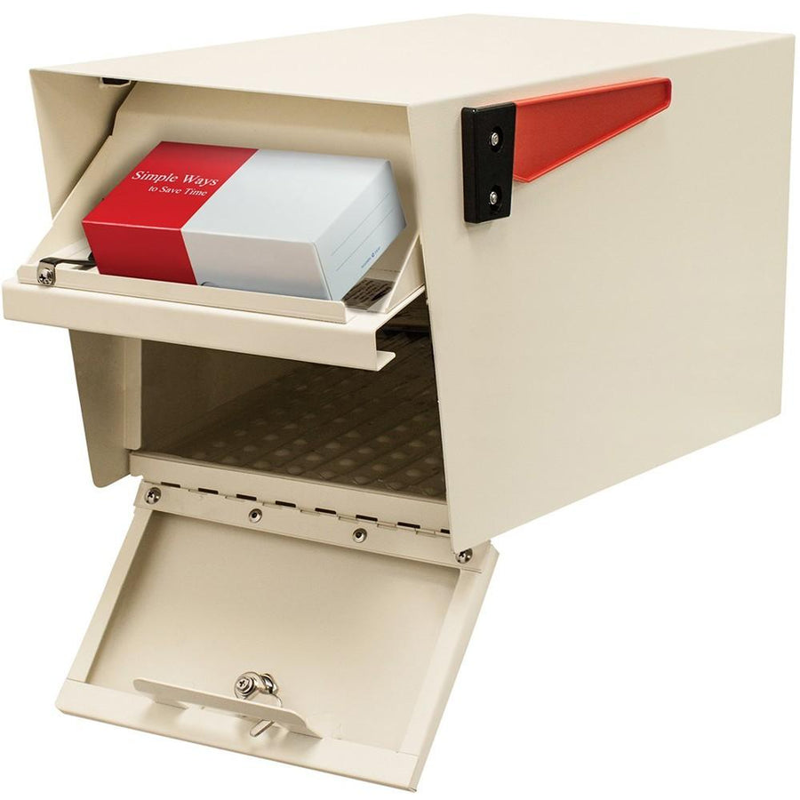 Mail Boss Mail Manager Locking Mailbox Safe White