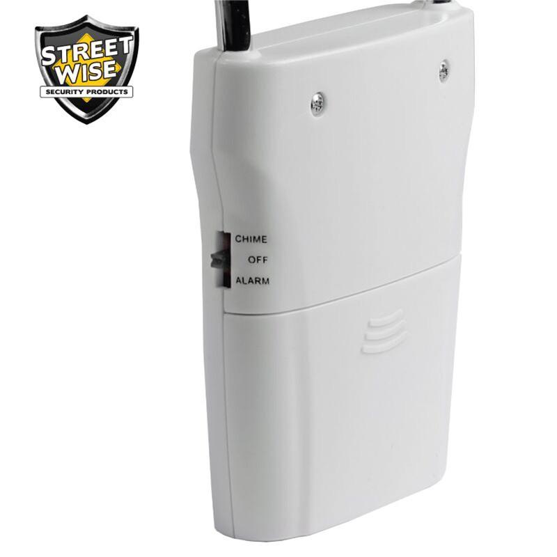 Streetwise Portable Vibration Sensor Door Alarm 110dB