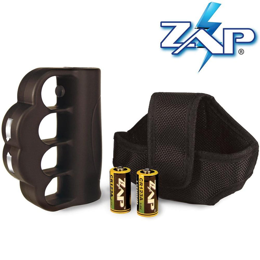ZAP™ Blast Knuckles Stun Gun Black w/ Holster 950K