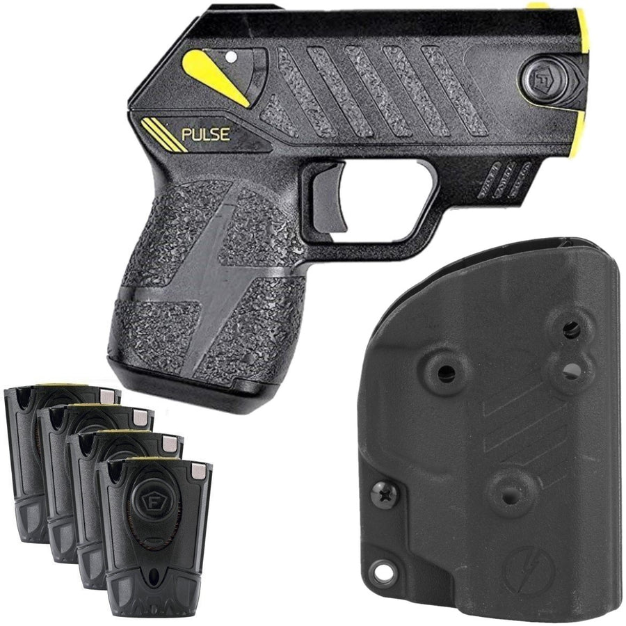 TASER® Pulse Shooting Stun Gun IWB/OWB Holster Bundle Pack