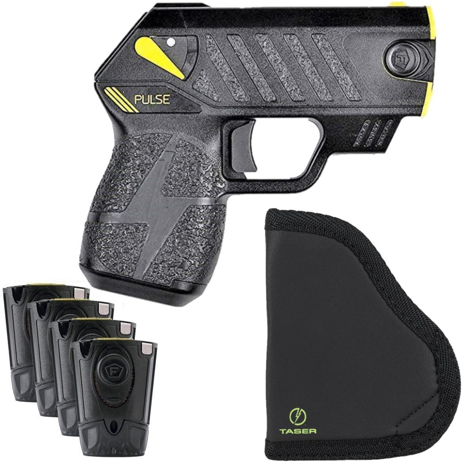 TASER® Pulse Shooting Stun Gun Sticky Holster Bundle Pack