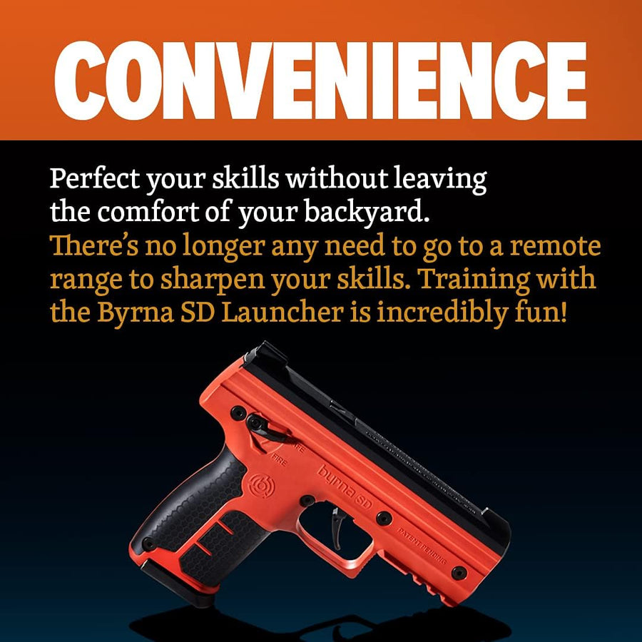 Byrna® SD Kinetic Non-Lethal Self-Defense Projectile Gun Bundle
