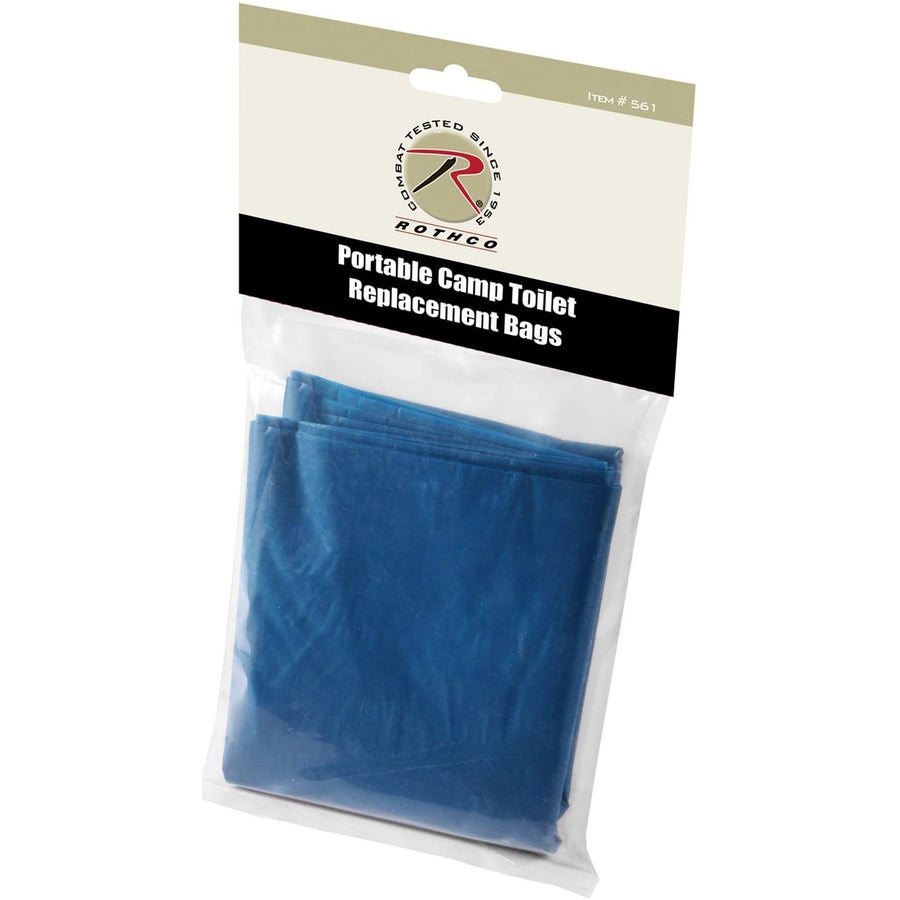 Rothco® Portable Camping Toilet Replacement Bags 10-Pack