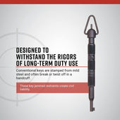 Secondary image - ASP® S1 Swivel Spare Handcuff Key w/ Knurled Grip