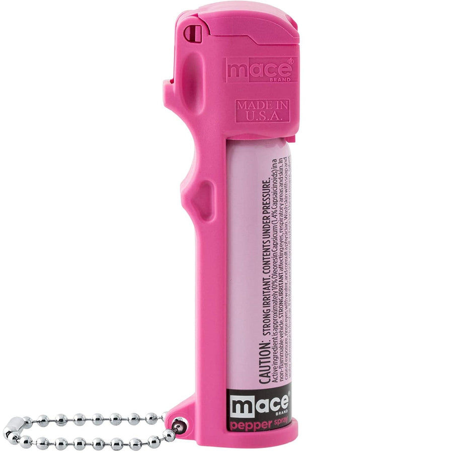 pink Mace® PepperGard® Personal Keychain Pepper Spray 18g