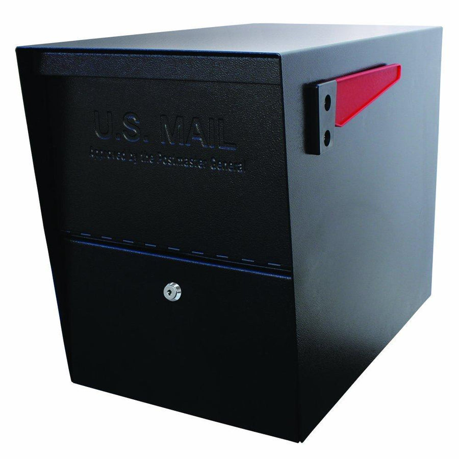 Mail Boss Package Master Locking Mailbox Safe Black